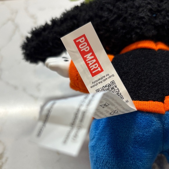 Disney Mickey Family Plush Goofy Toy with Orange and Blue Outfit - Picture 3 of 3